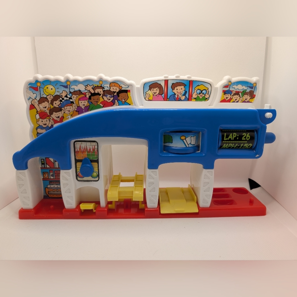 Vintage Shelcore Racing World Playset